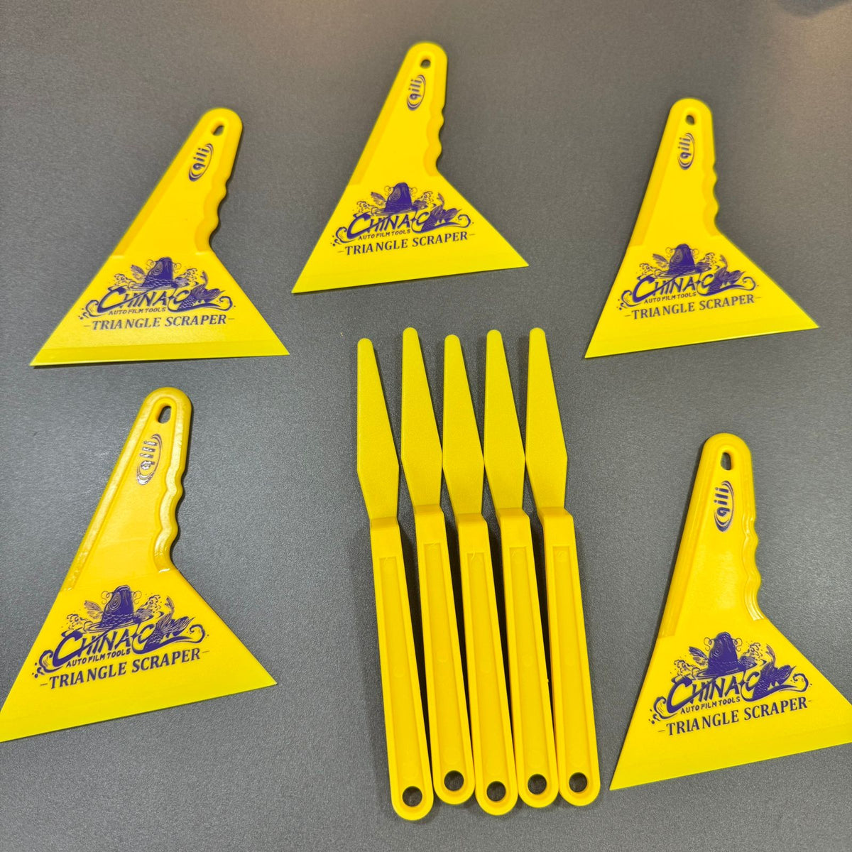 Kit 10 Espátulas de Aplicação 5 Batedor Mini c/15cm +  5 Afastador de Pestanas