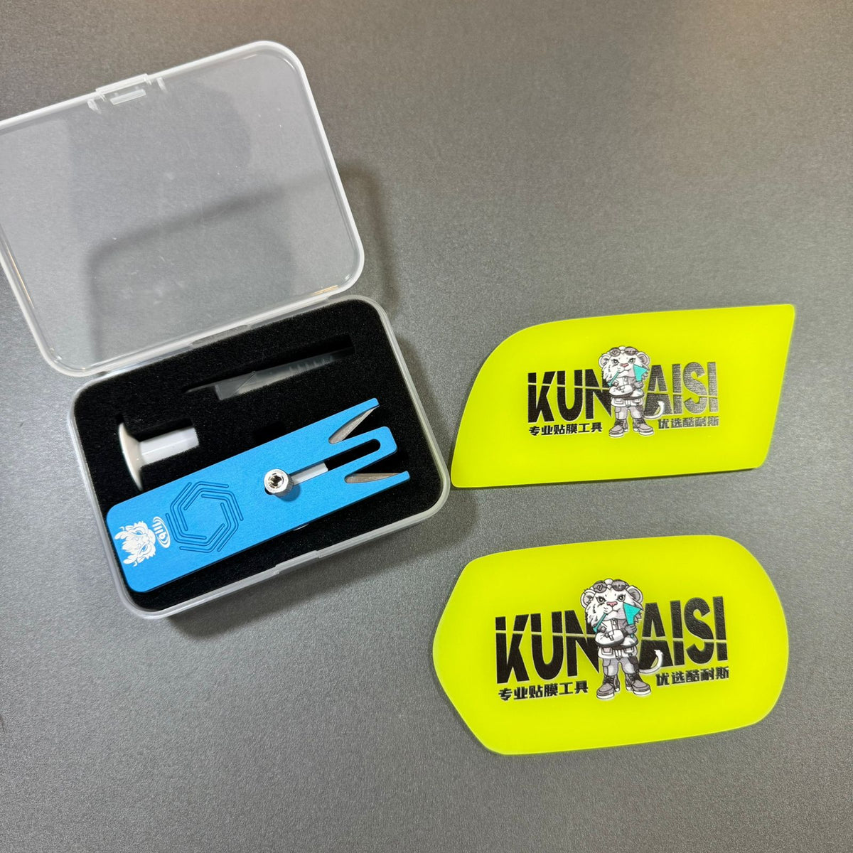 Kit Cortador PPF e Adesivos + 2 Borrachas PPF