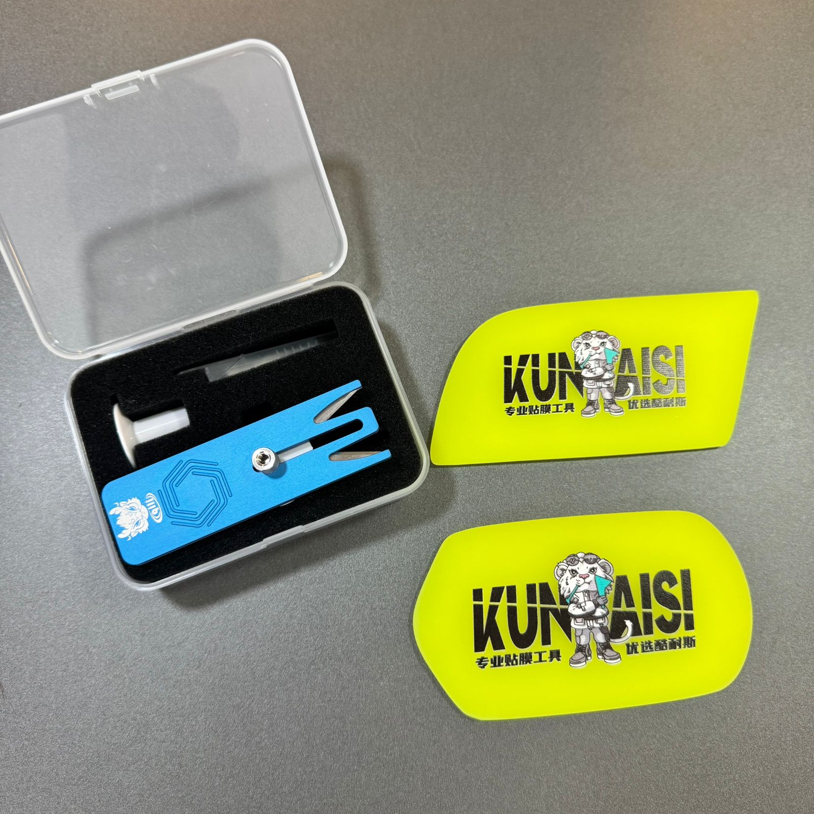 Kit Cortador PPF e Adesivos + 2 Borrachas PPF