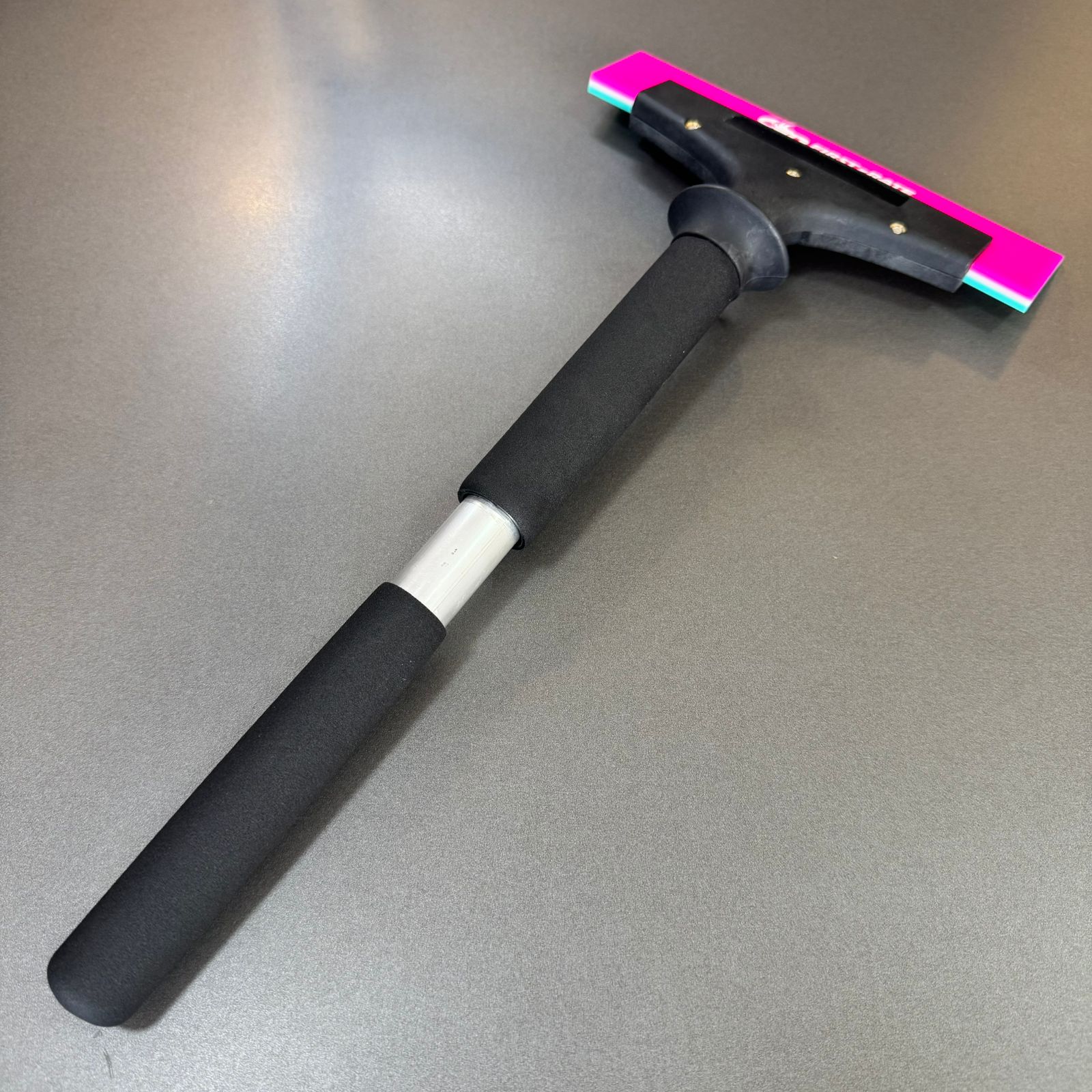 Rodo de Alumínio Longo 40cm — Borracha Rígida 20cm | STRtools ou Bluemax