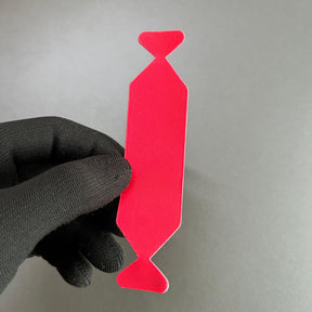 Kit 10 Feltros para Espátula Autocolante Verde ou Vermelho