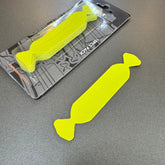 Kit com 10 Feltros Verde Fluorescente para Espátulas de Aplicação | Proteção para PPF, Window Film e Adesivos