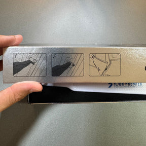 Jogo com 2 Travas para Porta, Porta-malas e Capô | Suportes de 24cm e 14cm para Instalação de PPF, Window Film e Adesivos