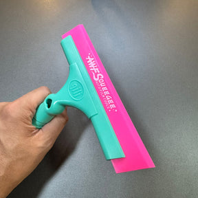 Rodinho de Limpeza e Aplicação — Borracha Rosa 20cm Macia