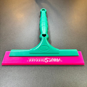 Rodinho de Limpeza e Aplicação — Borracha Rosa 20cm Macia