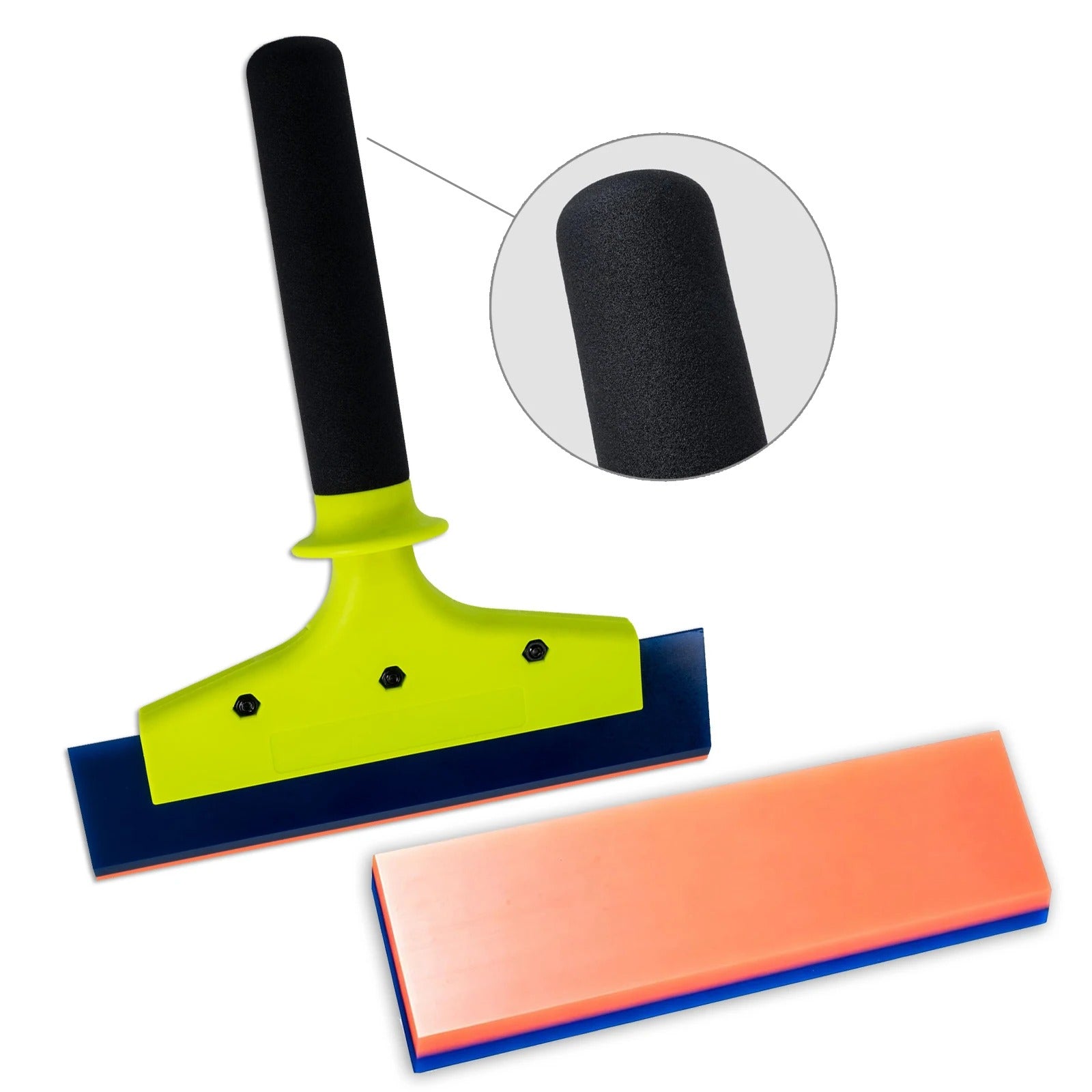 Rodo Profissional 25cm x 20cm com Borracha Rígida | Para Aplicação de Películas e Insulfilm