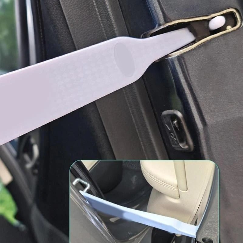 Jogo com 2 Travas para Porta, Porta-malas e Capô | Suportes de 24cm e 14cm para Instalação de PPF, Window Film e Adesivos