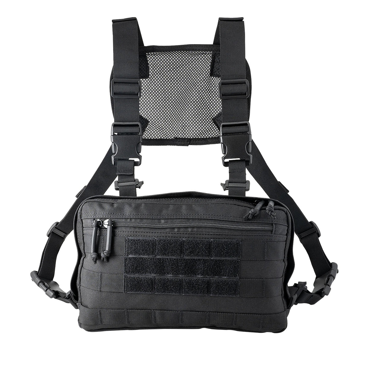 Bolsa de Ferramentas de Peito PRO com Vários Compartimentos e Velcro Frontal | Organizador Profissional para Instaladores