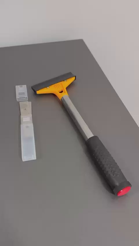 Raspador de Cabo Longo 30cm com Lâmina de 10cm – Acompanha 1 Lâmina Extra